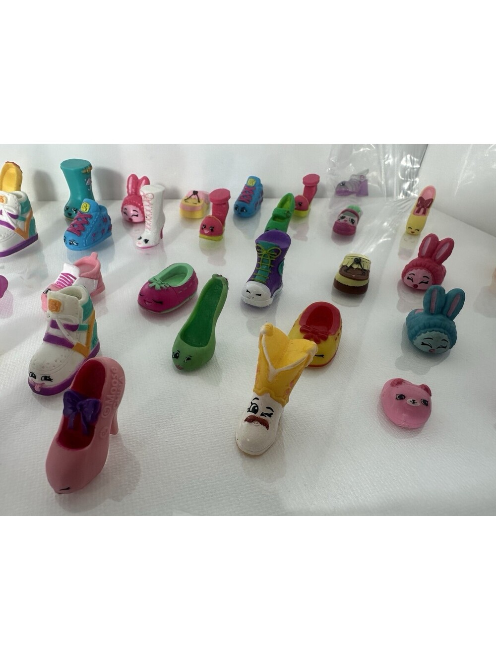 Shopkins Lot 37 Shoes Fashion Spree Season 3 Ultra Rare Glitter Sneaky Wedge
